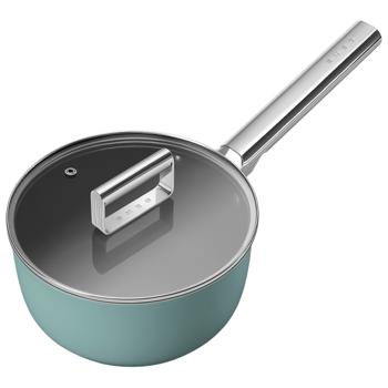 Сотейник Smeg 50x матовий 20см смарагдово-зелений - купити, ціни на - фото 4