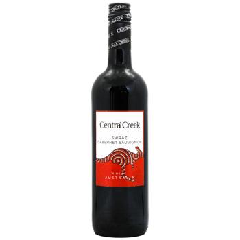 Вино Central Creek Shiraz Cabernet Sauvignon красное сухое 13,5% 0,75л