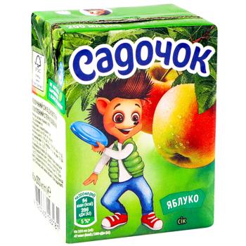 Sadochok Apple Juice 200ml - buy, prices for MegaMarket - photo 1
