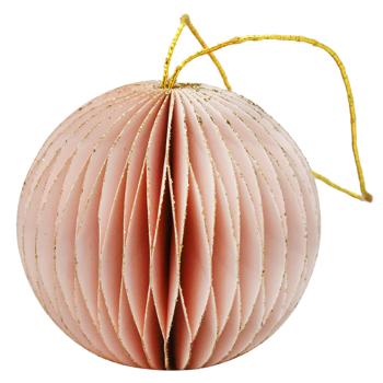 Куля ялинкова Koopman паперова кольорова 6см - купити, ціни на - фото 2