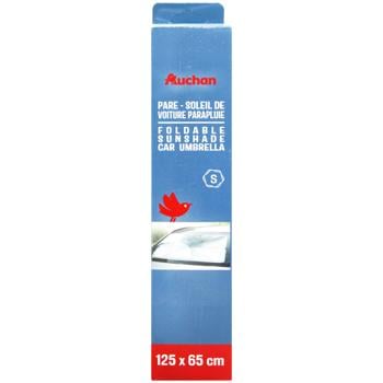 Парасоля автомобільна Auchan від сонця 125x65см - купити, ціни на MasterZoo - фото 2