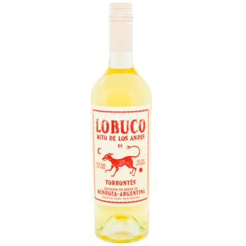Вино Lobuco Torrontes біле сухе 12,3% 0,75л