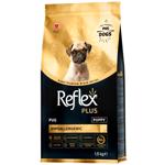 Корм сухий Reflex Plus Pug Puppy з куркою для цуценят породи мопс 1,5кг