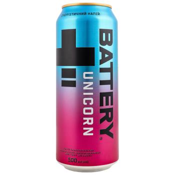 Battery Unicorn Non-alcoholic Carbonated Energy Drink 0.5l - buy, prices for Epicentr FOOD - photo 1
