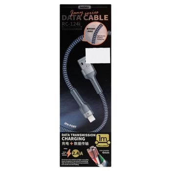 Remax USB-Lightning Gray Cable RC-124i RC-124i - buy, prices for ULTRAMARKET - photo 2