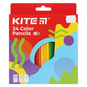 Kite Fantasy Colored Pencil 24pcs - buy, prices for MegaMarket - photo 1