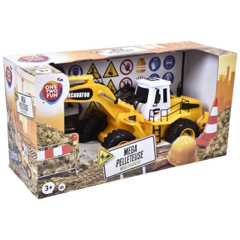 Машинка игрушечная One Two Fun Mega Excavator проводная - купить, цены на Auchan - фото 1