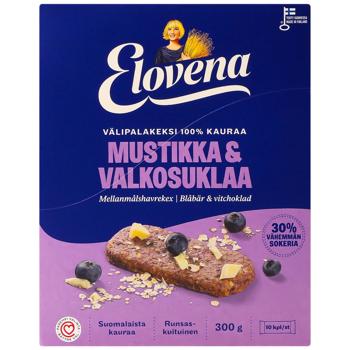 Biscuit Elovena oat white chocolate 300g Finland - buy, prices for Epicentr FOOD - photo 2