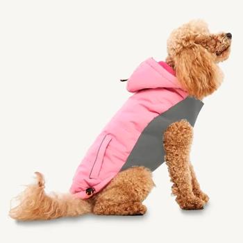 Goo-eez Hooded Signature Winter Jacket for Dogs with Hood s.2XS Pink - buy, prices for MasterZoo - photo 4