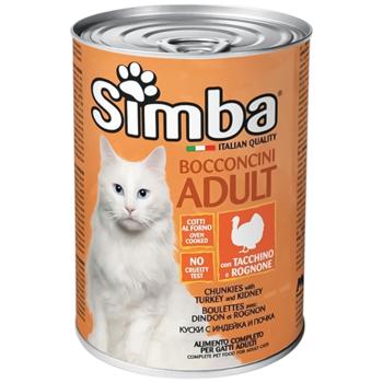 Simba Wet Food with Turkey for Cats 415g - buy, prices for Auchan - photo 1