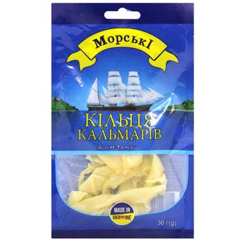 Smoked Squid Rings 36g - buy, prices for MegaMarket - photo 1