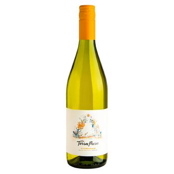 Вино Terra Pura Chardonnay сухе біле 0,75л 12% - купити, ціни на Grono - фото 1