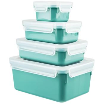 Tefal Master Seal Color Edition Set of Containers 4pcs