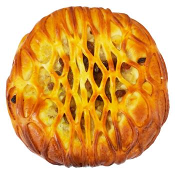 Пирог печеный с яблочной начинкой 300г - купить, цены на Чудо Маркет - фото 1