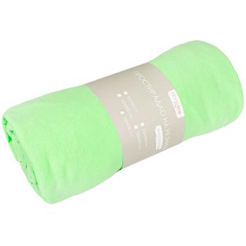 Простынь Home Line махровая на резинке салатовая 200*200см