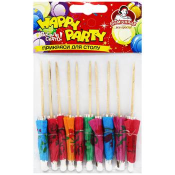 Pomichnica Umbrella for Cocktail 10pcs - buy, prices for - photo 3
