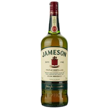 Віскі Jameson Triple Distilled Irish 40% 1л