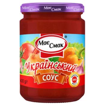 Соус Український МакМай з/б 430л - купити, ціни на Чудо Маркет - фото 1