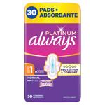 Always Platinum Normal Hygienical Pads Size 1 30pcs