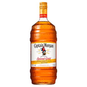 Capitan Morgan Spiced Gold Rum Based Spirit Drink 35% 1.5l