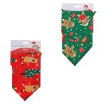 Koopman Christmas Scarf for Dogs 62х30cm