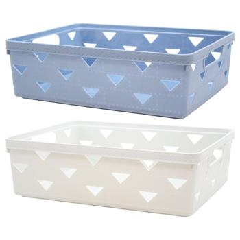 Zed Storage Basket with Handles Crystal Series 28.5х21х9cm - buy, prices for EKO Market - photo 1