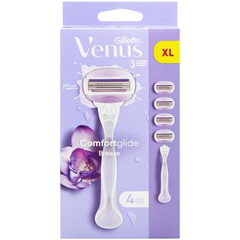 Бритва Venus Comfortglide Breeze з 4 змінними картриджами - купити, ціни на - фото 2