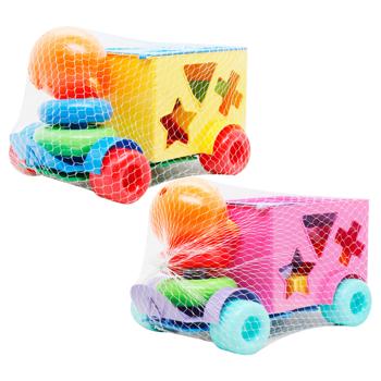 Іграшка розвиваюча Tigres Тигреня Машинка 21елемент - купити, ціни на МегаМаркет - фото 1