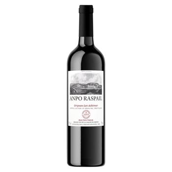 Anpo Raspail Grignan-Les-Adhemar Red Dry Wine 14% 0.75l - buy, prices for NOVUS - photo 1