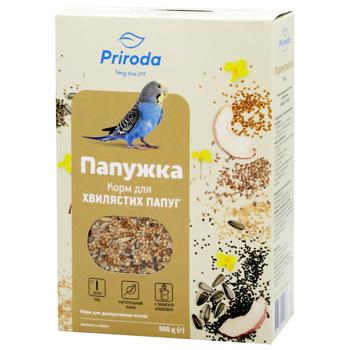 Корм Природа Папужка Йод для волнистых попугаев 500г - купить, цены на MasterZoo - фото 1