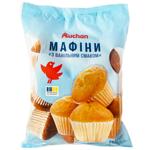 Auchan Muffins with Vanilla Flavor 250g