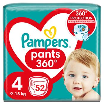 Pampers Pants Size 4 Diapers 9-15kg 52pcs - buy, prices for MegaMarket - photo 2