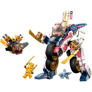 Lego Ninjago Sora's Transforming Mech Bike Racer 71792 Constructor - buy, prices for Auchan - photo 2