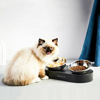 Миска для котів Petkit Fresh Nano two 480 мл / 275 мл - чорна - купити, ціни на MasterZoo - фото 7