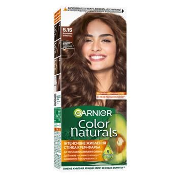 Фарба для волосся Garnier Color Naturals Creme з 3-ма оліями №5.15 Шоколад