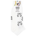 V&T Smiling Kittens Short Children's Socks s.22-24 Milky