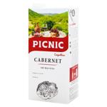 Picnic Carpathian Cabernet Red Dry Wine 9.5-14% 1l