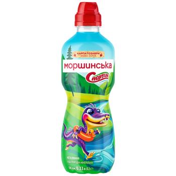 Вода негазированная Моршинская Спортик минеральная 0,33л - купить, цены на - фото 4