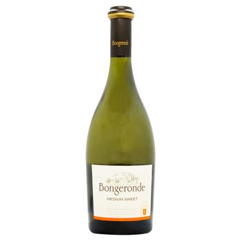 Вино Bongeronde Medium Sweet Blanc біле напівсолодке 10,5% 0,75л - купити, ціни на ULTRAMARKET - фото 1