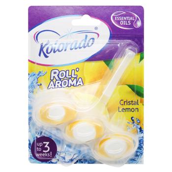 Блок для унітазу Kolorado Roll Aroma Cristal Lemon 51г