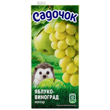 Нектар Садочок яблочно-виноградный 0,95л - купить, цены на Чудо Маркет - фото 5