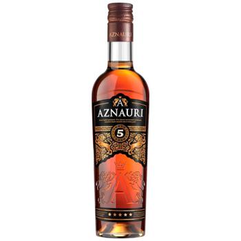 Бренди Aznauri 5 лет 40% 250мл - купить, цены на Эпицентр FOOD - фото 1