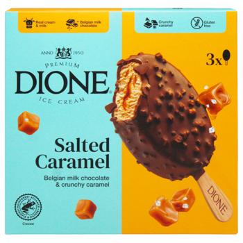 Морозиво DIONE 90мл сол. карам., бельг шок И924(Литва) - купити, ціни на КОСМОС - фото 1