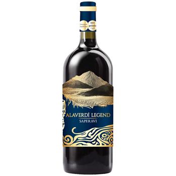 Wine saperavi Alaverdi 9-13% 1500ml Ukraine - buy, prices for Auchan - photo 1