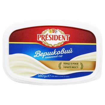 Сыр плавленый President Сливочный 45% 160г - купить, цены на Идеал - фото 3