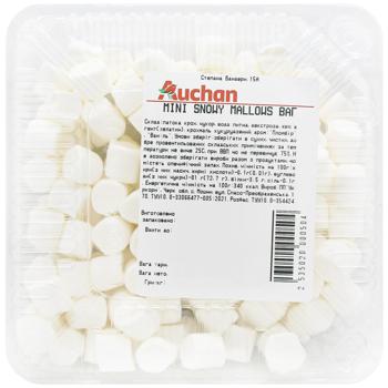 Маршмеллоу Mini Snowy Mallows з ароматом пломбіру та ванілі ваговий - купити, ціни на Auchan - фото 2