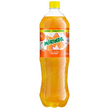 Mirinda Orange Zero Sugar Carbonated Drink 1.75l - buy, prices for COSMOS - photo 1