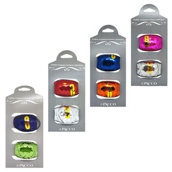El Pacco Ribbon Set of Decorations for Gifts 5mm*10m 2pcs - buy, prices for COSMOS - photo 1