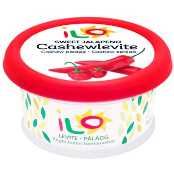 Крем-сыр Ilo Cashewlevite растительный со сладким перцем 150г
