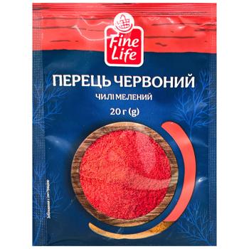 Перец красный Fine Life чили молотый 20г